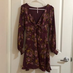 Free people floral print dress